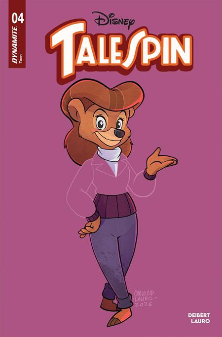 PRE-SALE: TALESPIN #4 CVR C CARLO LAURO COLOR BLEED VAR