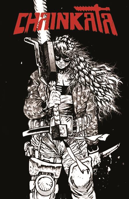 PRE-SALE: CHAINKATA #1 CVR B DANIEL WARREN JOHNSON B&W VAR