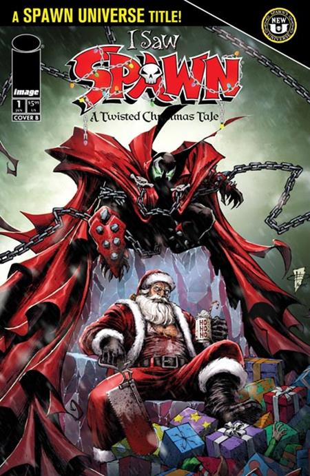 PRE-SALE: I SAW SPAWN A TWISTED CHRISTMAS TALE #1 (OF 2) CVR B DANIEL HENRIQUES VAR