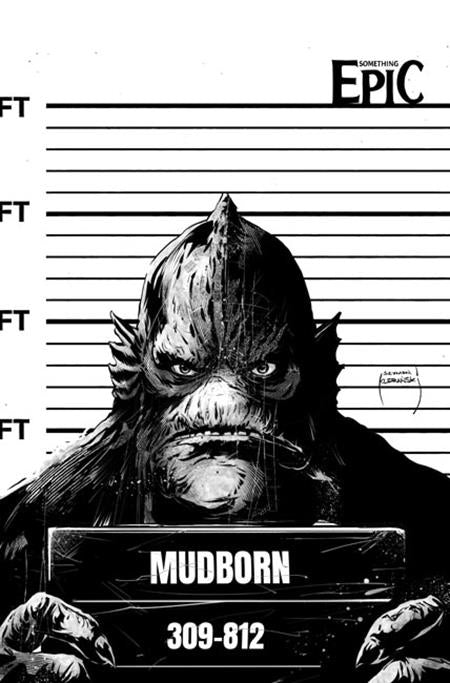 PRE-SALE: SOMETHING EPIC #17 CVR D SZYMON KUDRANSKI RAW ART VAR