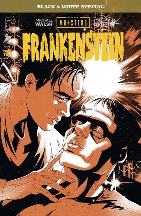 PRE-SALE: UNIVERSAL MONSTERS FRANKENSTEIN B&W SPECIAL #2 (OF 2) CVR B AL KAPLAN VAR
