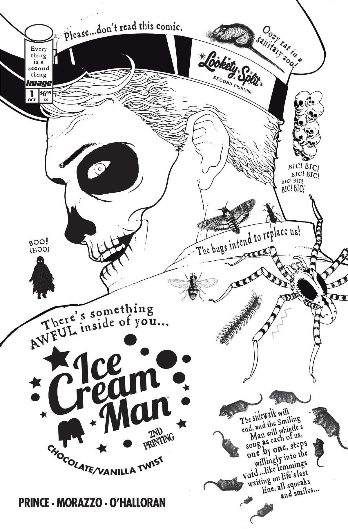 ICE CREAM MAN #1 CHOCOLATE VANILLA TWIST EDITION 2ND PTG (MR)