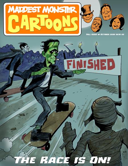PRE-SALE: MADDEST MONSTER CARTOONS MAGAZINE #1