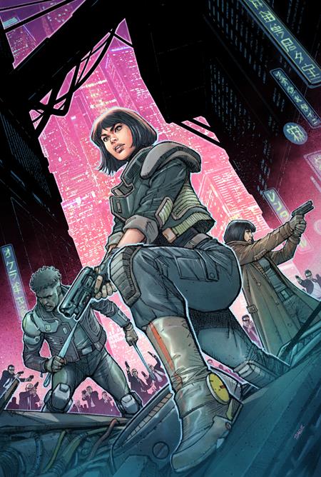 PRE-SALE: BLADE RUNNER TOKYO NEXUS DIE WITH HONOR #1 (OF 4) CVR E DYLAN TEAGUE VIRGIN CARDSTOCK VAR