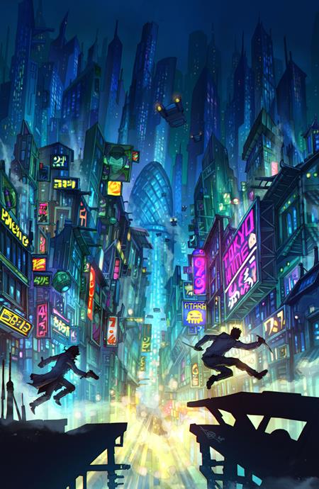 PRE-SALE: BLADE RUNNER TOKYO NEXUS DIE WITH HONOR #1 (OF 4) CVR F ALAN QUAH VIRGIN CARDSTOCK VAR