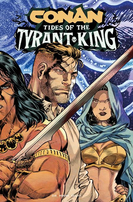 PRE-SALE: CONAN THE BARBARIAN TIDES OF THE TYRANT KING #3 (OF 4) CVR B JESUS MERINO CONNECTING VAR (MR)