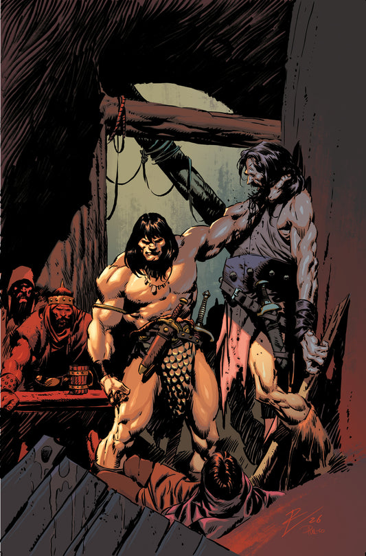 CONAN THE BARBARIAN #37 CVR F ROBERTO DE LA TORRE VIRGIN CARDSTOCK VAR (MR)
