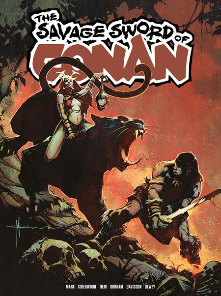 PRE-SALE: SAVAGE SWORD OF CONAN #17 CVR B NICK MARINKOVICH VAR (MR)