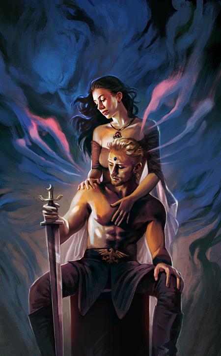 PRE-SALE: HAWKMOON THE MAD GODS AMULET #2 (OF 2) CVR C CLAUDIA CARANFA VIRGIN CARDSTOCK VAR (MR)