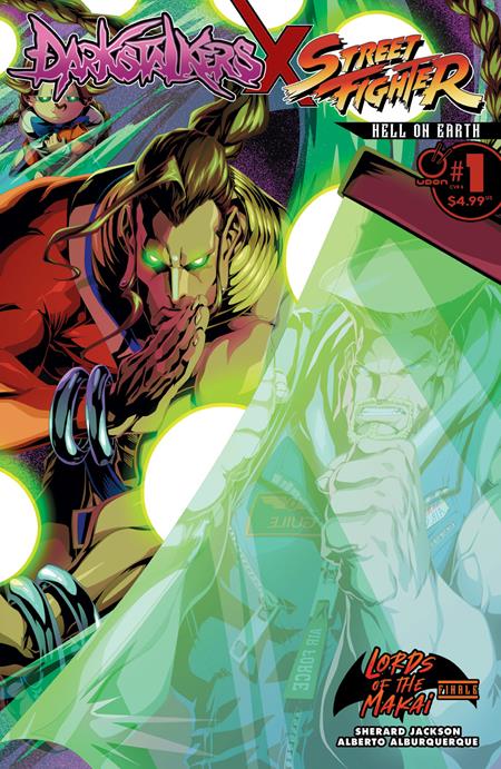 PRE-SALE: DARKSTALKERS X STREET FIGHTER HELL ON EARTH #1 (ONE SHOT) CVR B JEFFREY CRUZ VAR