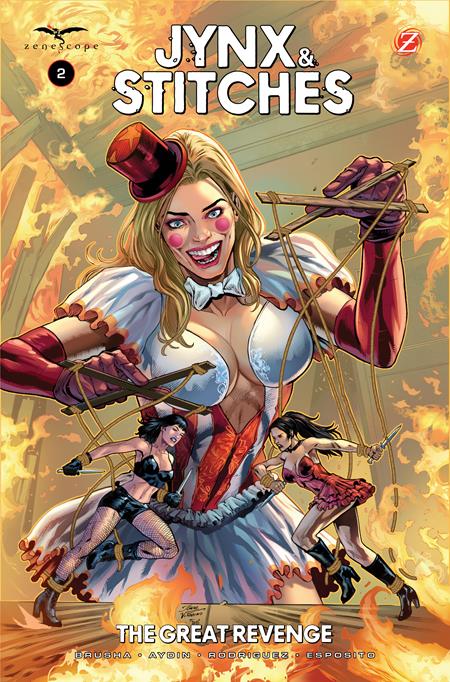 PRE-SALE: JYNX AND STITCHES THE GREAT REVENGE #2 (OF 3) CVR B IGOR VITORINO VAR