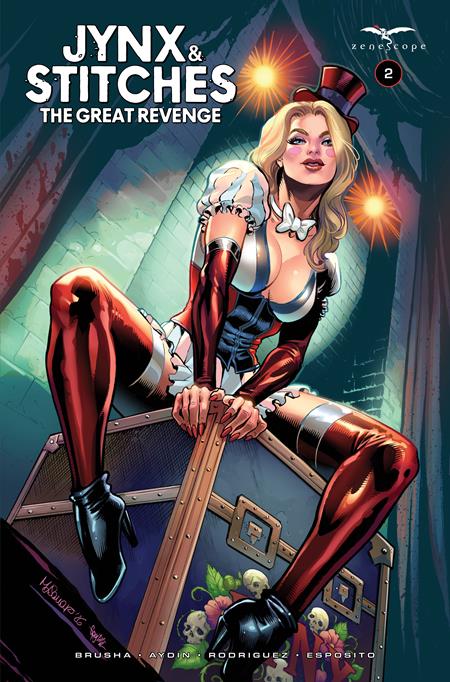 PRE-SALE: JYNX AND STITCHES THE GREAT REVENGE #2 (OF 3) CVR C MARIA LAURA SANAPO VAR