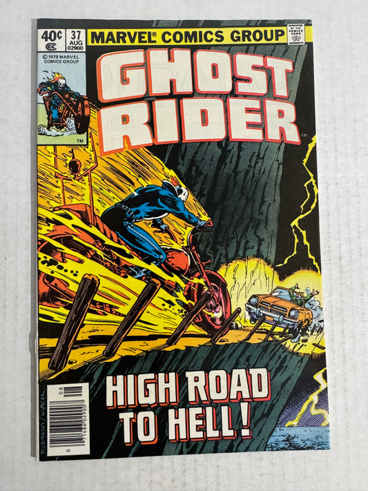 GHOST RIDER #37 NM- NEWSSTAND