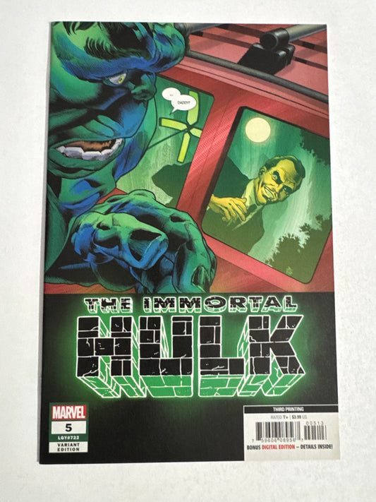 IMMORTAL HULK #5 NM 3rd Print Variant