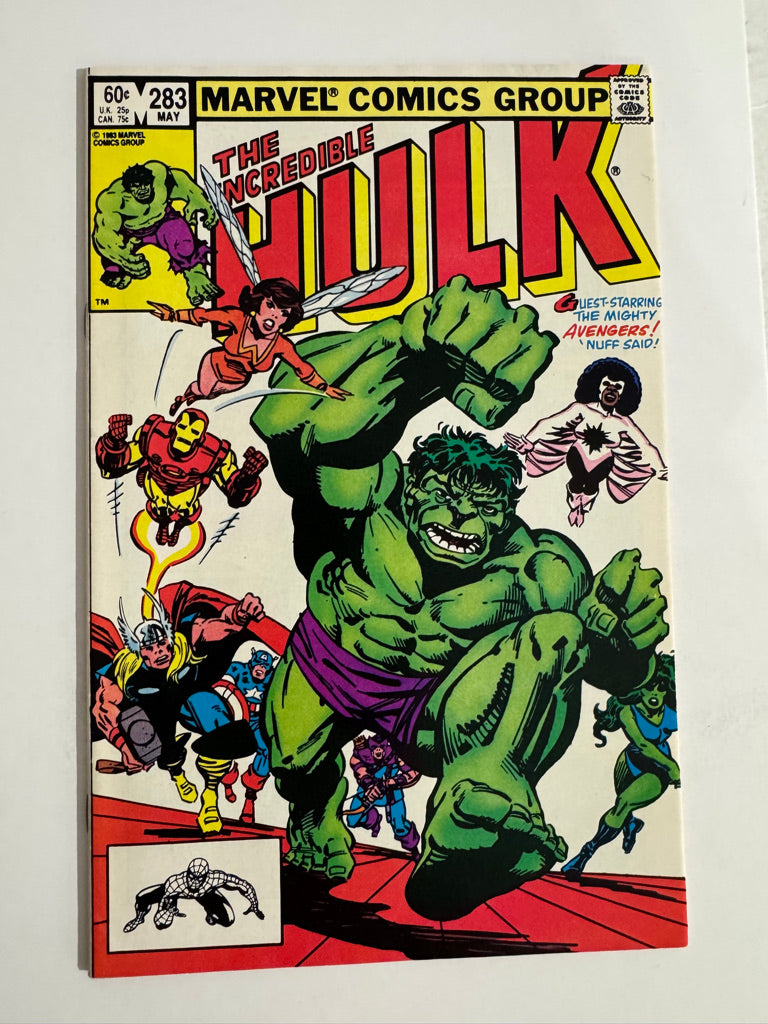 INCREDIBLE HULK #283 NM