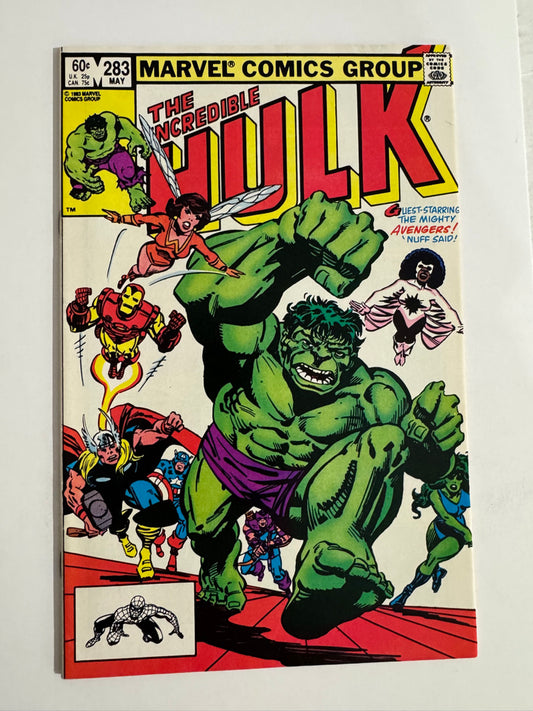 INCREDIBLE HULK #283 NM