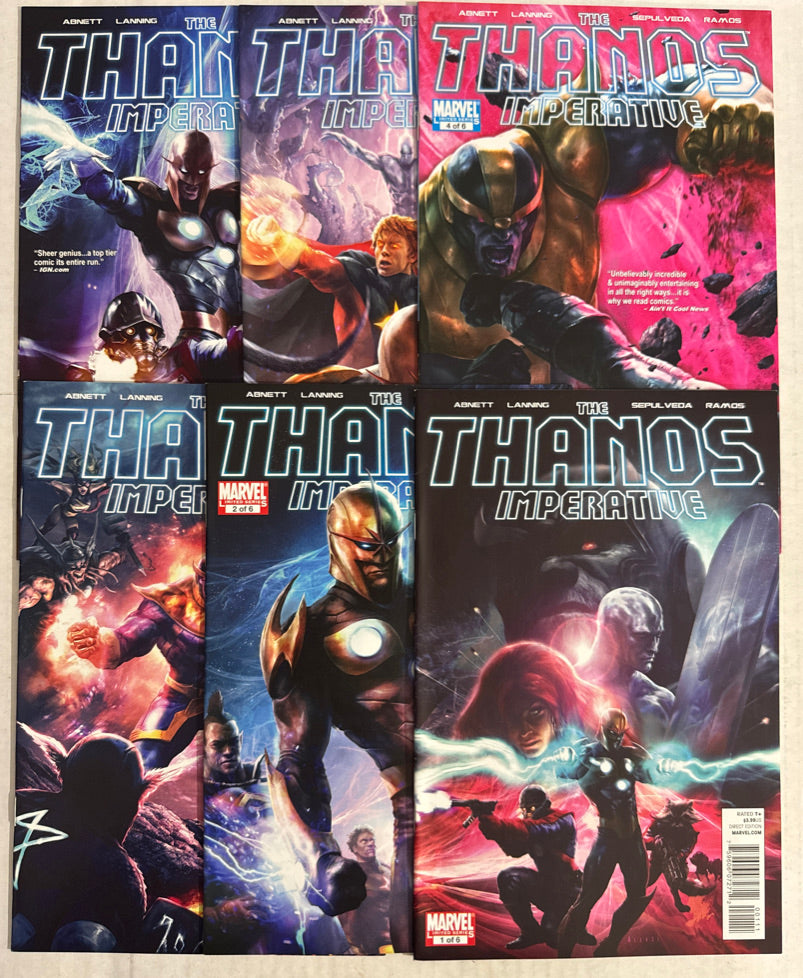 THE THANOS IMPERATIVE #1-6 NM SET