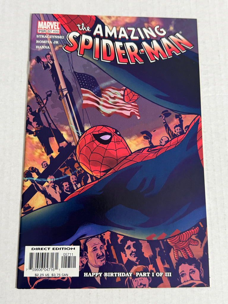 AMAZING SPIDER-MAN #57 Vol 2 NM- Tony Harris Cover