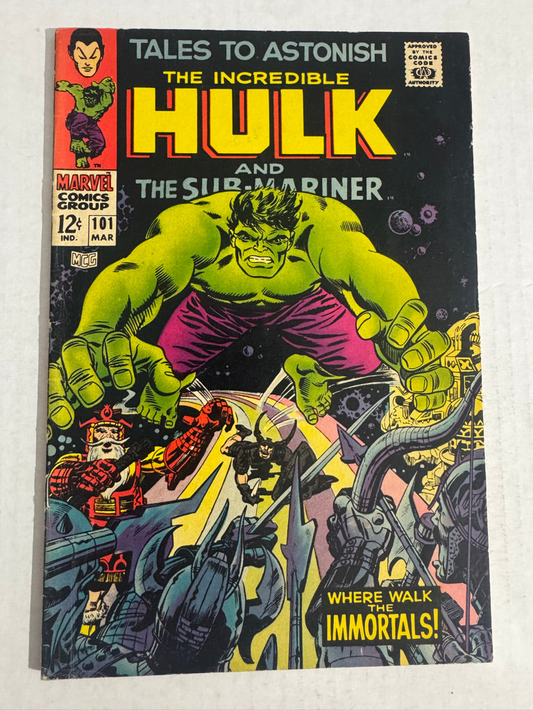 TALES TO ASTONISH #101 VG