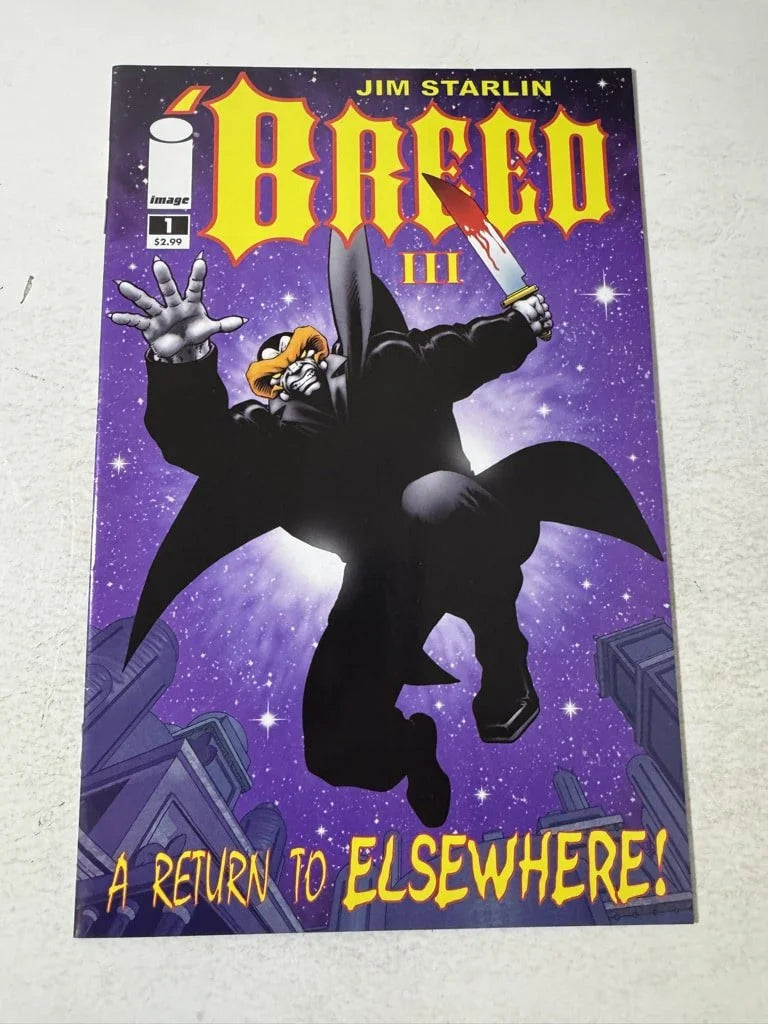 BREED III #1 NM- Jm Starlin Cover