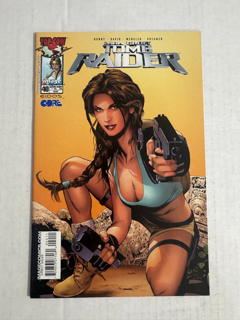 TOMB RAIDER #40 VF/NM Greg Land Cover