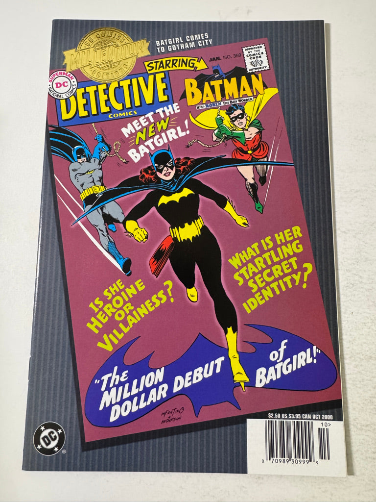 DETECTIVE COMICS #359 NM- NEWSSTAND Millennium Edition Variant