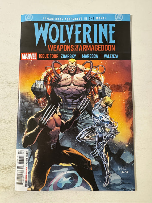 WOLVERINE WEAPONS OF ARMAGEDDON #4 NM