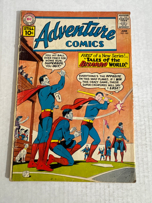 ADVENTURE COMICS #285 GD