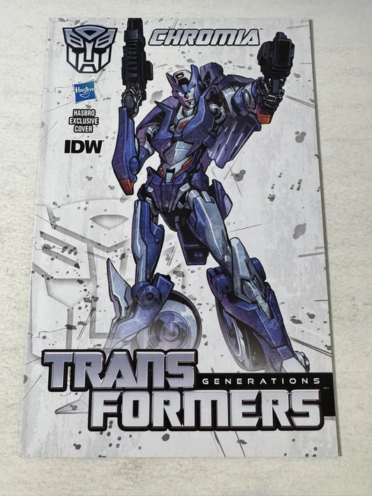 TRANSFORMERS DARK CYBERTRON #1 VF+ Hasbro Exclusive Variant
