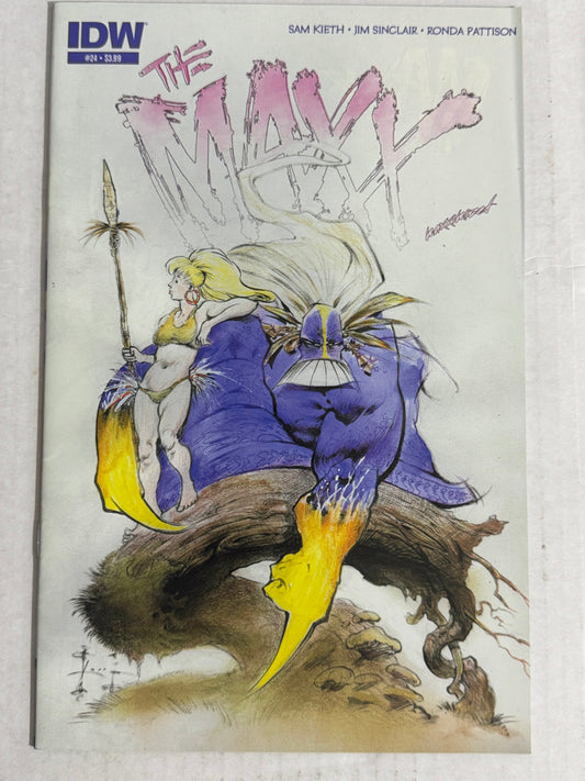 THE MAXX MAXXIMIZED #24 NM- Sam Kieth Cover