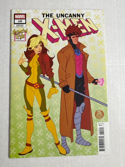 X-MEN #10 Vol 6 NM Mark Brooks Animated Style Variant