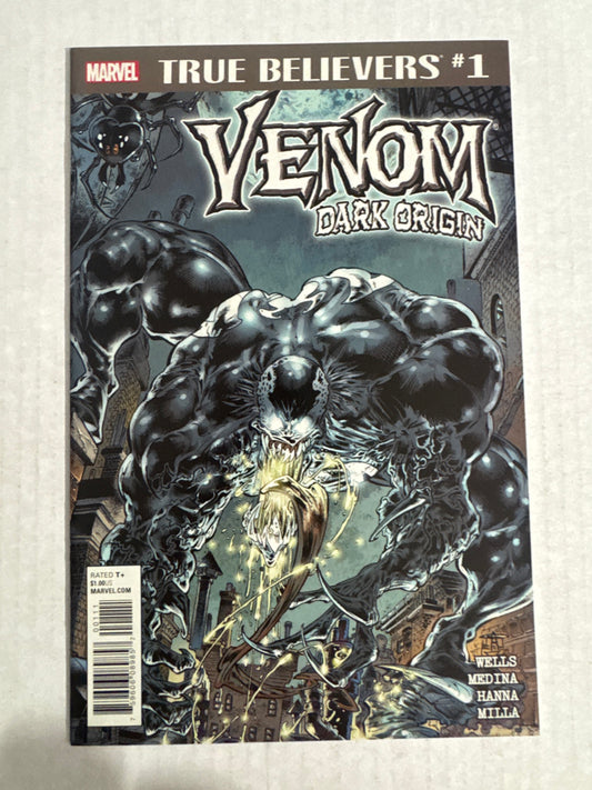 VENOM DARK ORIGINS #3 NM  True Believers Variant