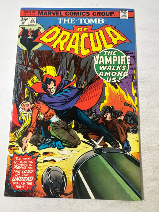 THE TOMB OF DRACULA #37 FN/VF 1ST APPEARANCE
