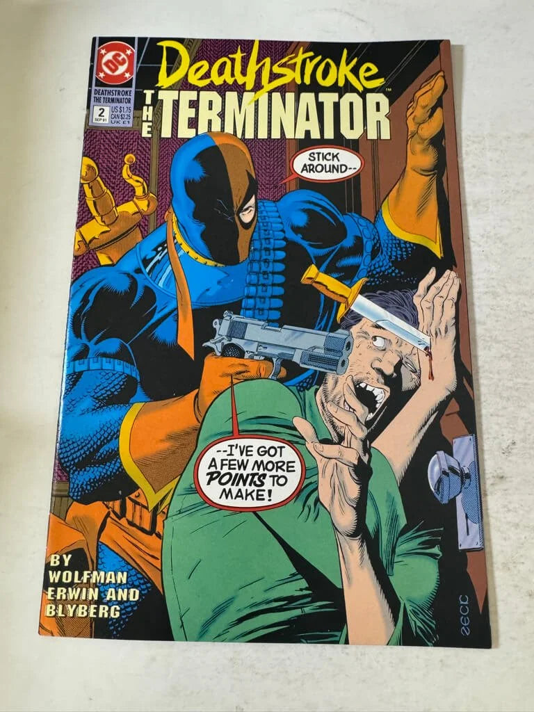 DEATHSTROKE THE TERMINATOR #2 NM- Mike Zeck Cover