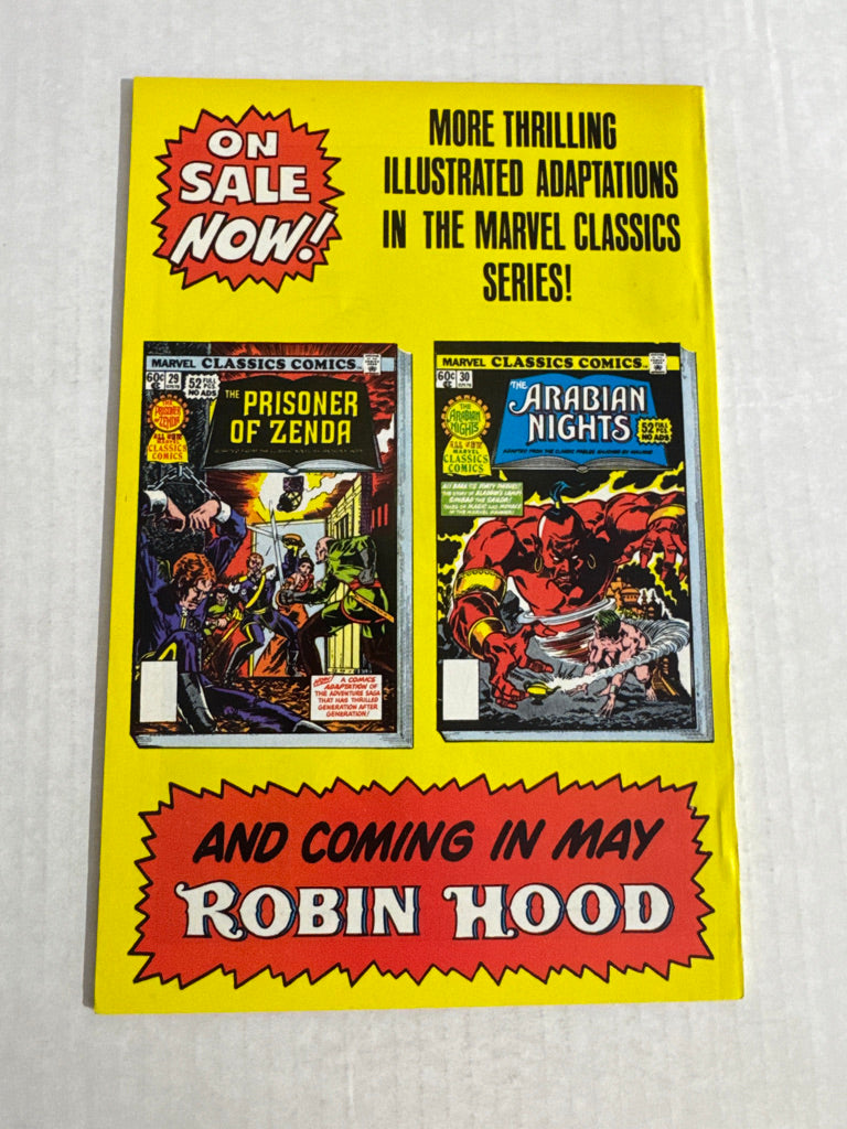 MARVEL CLASSICS COMICS The Price and The Pauper #33