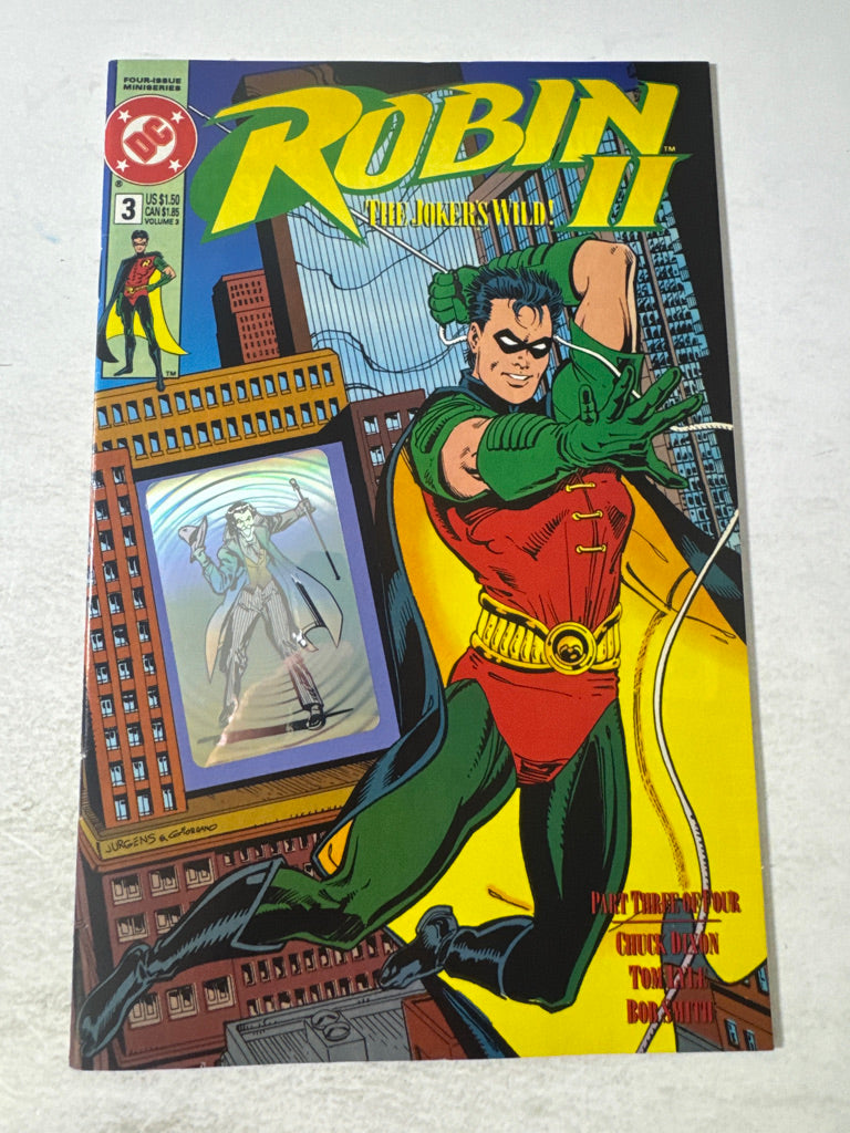 ROBIN II Joker's Wild #3 Dan Jurgens Hologram Variant