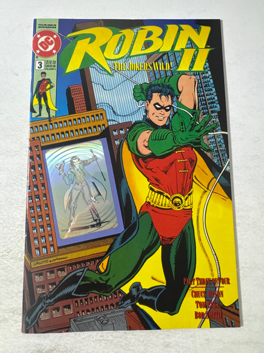 ROBIN II Joker's Wild #3 Dan Jurgens Hologram Variant