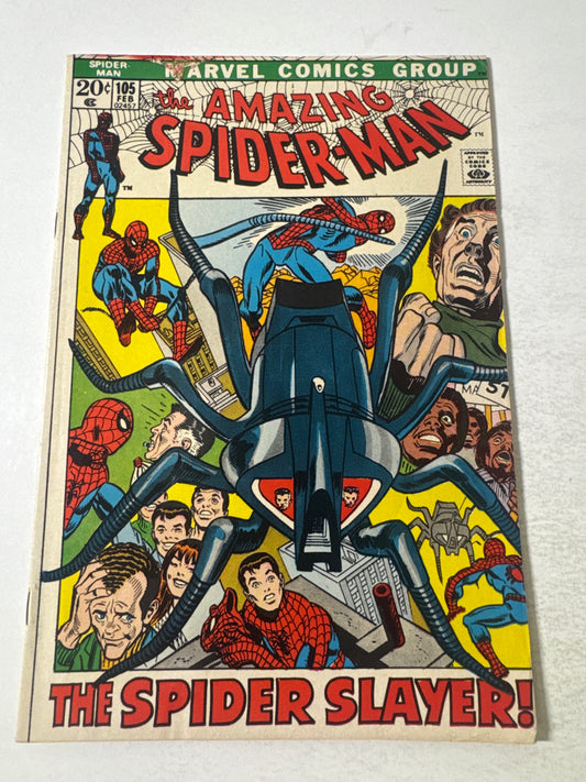 AMAZING SPIDER-MAN #105 FN/VF