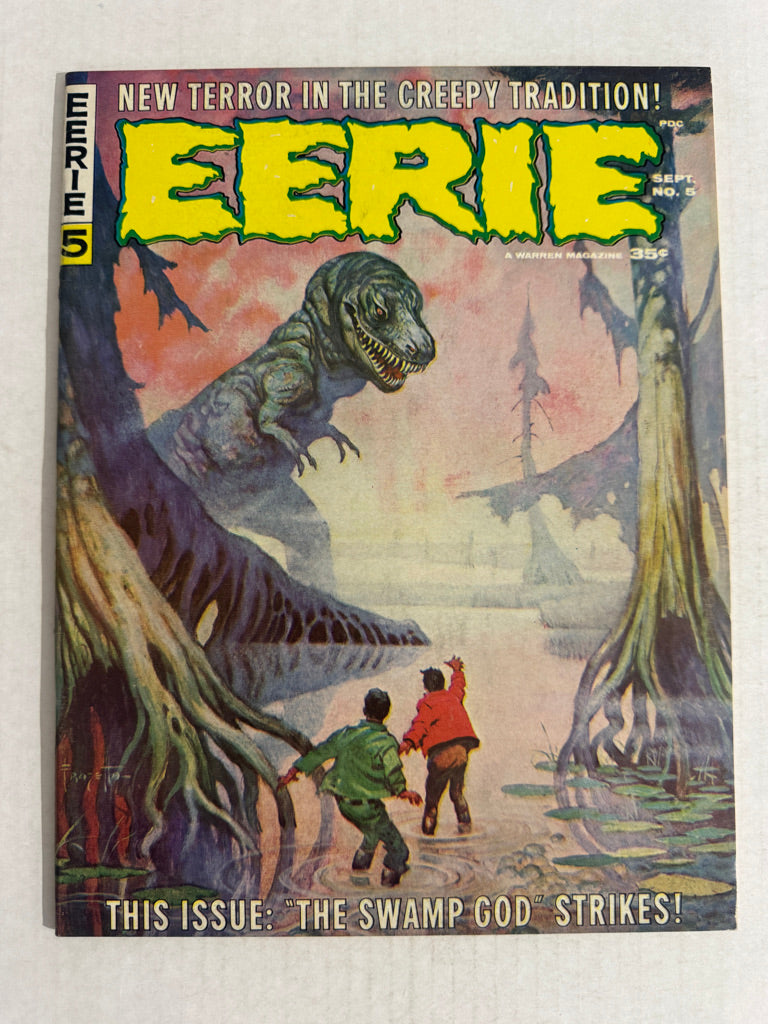 EERIE #5 VF/NM Frank Frazetta Cover