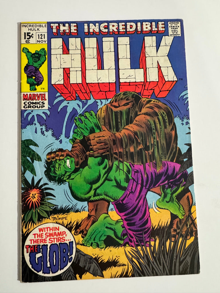 INCREDIBLE HULK #121 VG/FN 1ST APPEARANCE