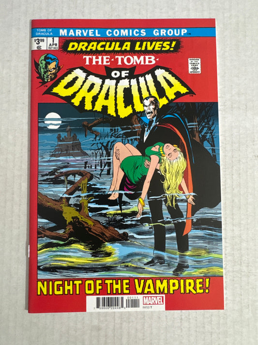 THE TOMB OF DRACULA #1 NM Neal Adams Cover Facsimile