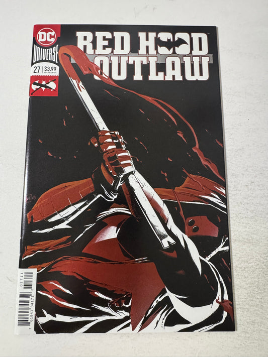 RED HOOD AND THE OUTLAWS #27 Vol 2 NM Stephanie Hans Foil Cover