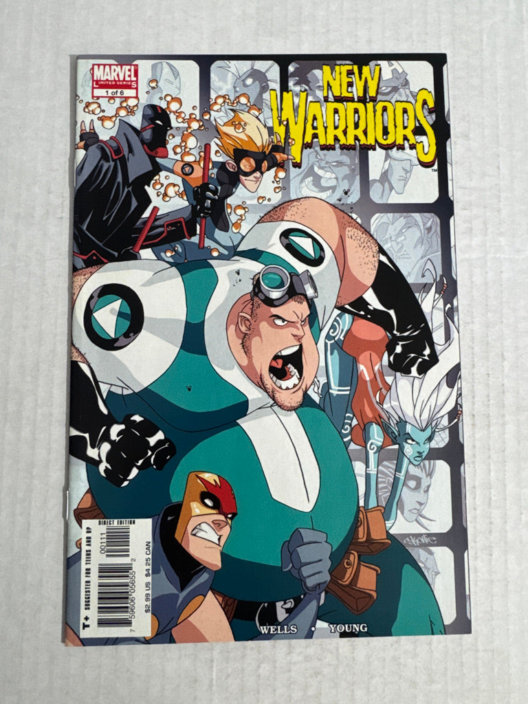 NEW WARRIORS #1 Vol 3 NM Skottie Young Cover 1ST APPEARANCE