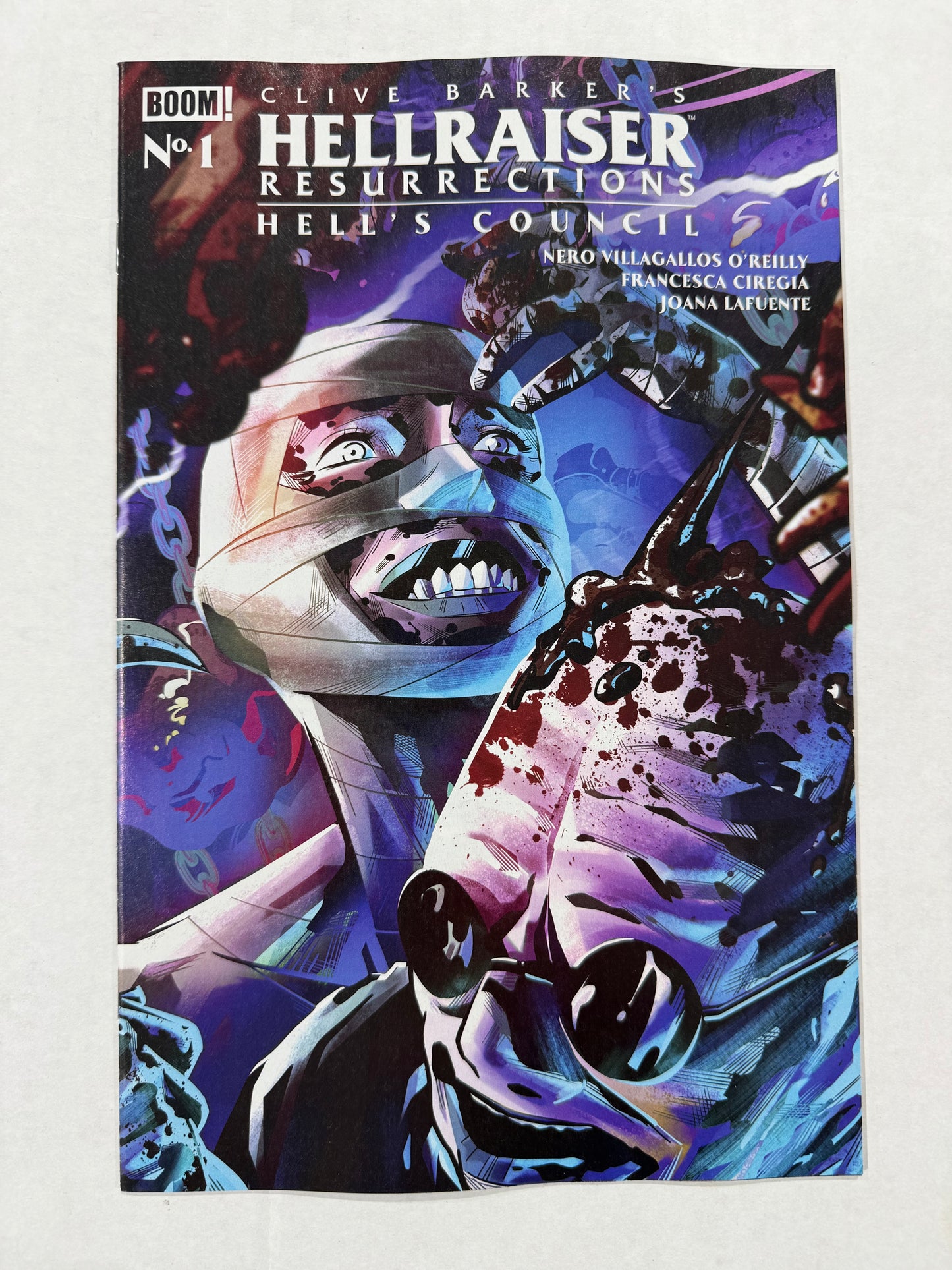 HELLRAISER: RESURRECTIONS - HELL'S COUNCIL #1 NM Cover B Federico Sabbatini Variant