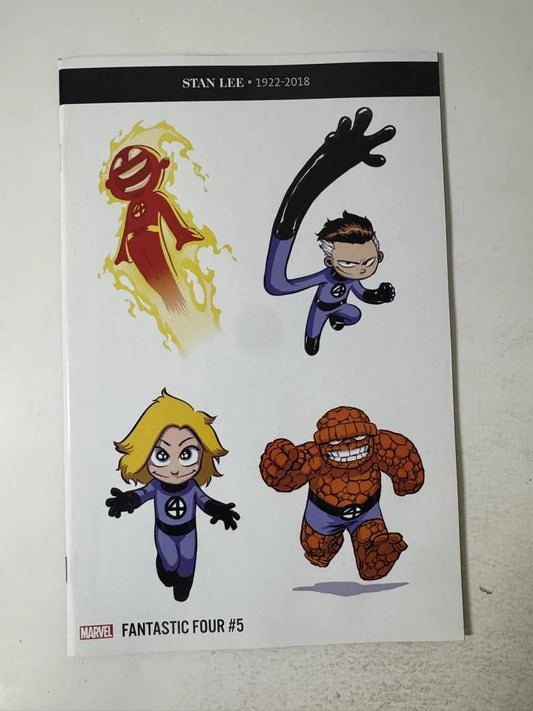 FF #1 Vol 2 NM Skottie Young Variant