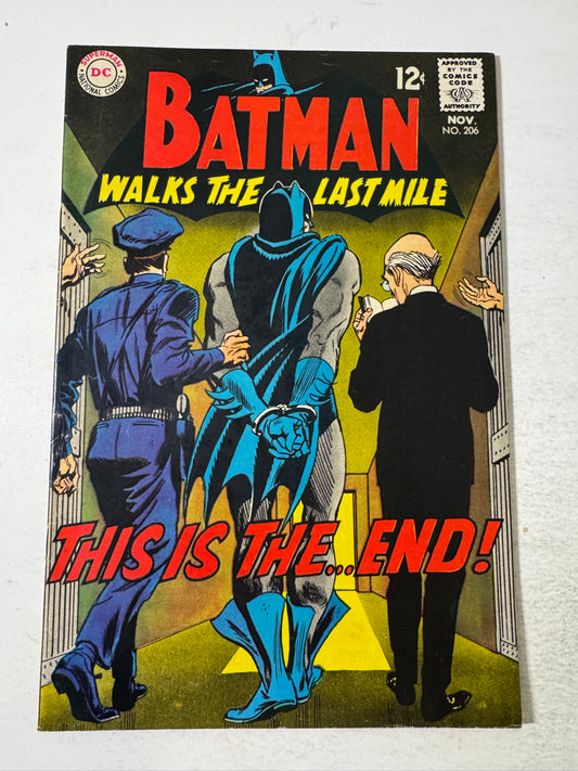 BATMAN #206 VF-