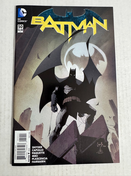 BATMAN #50 Vol 2 NM Greg Capullo Cover