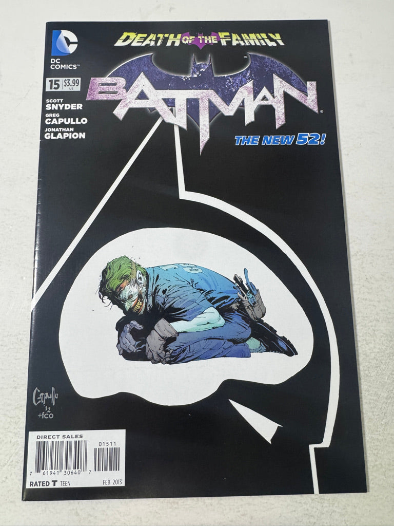 BATMAN #15 Vol 2 VF-