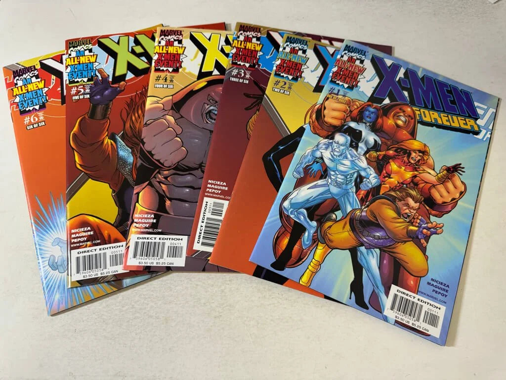 X-MEN FOREVER #1-6 Set