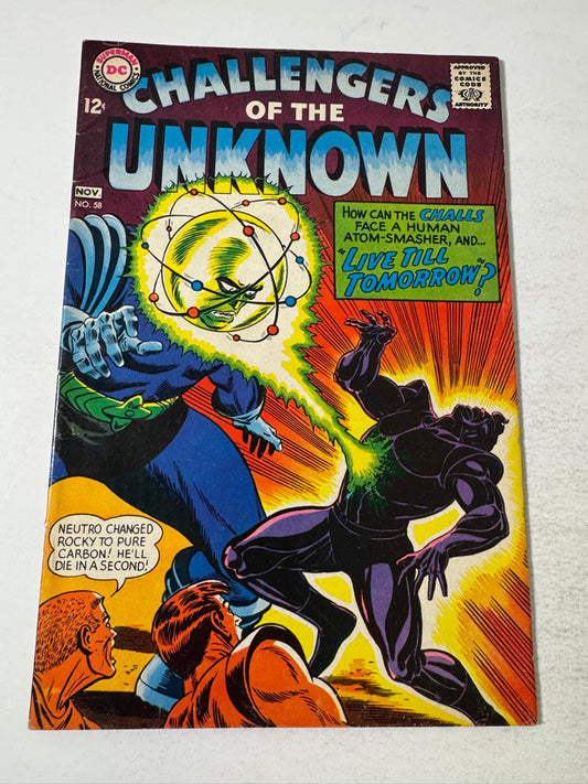 CHALLENGERS OF THE UNKNOWN #58 FN-